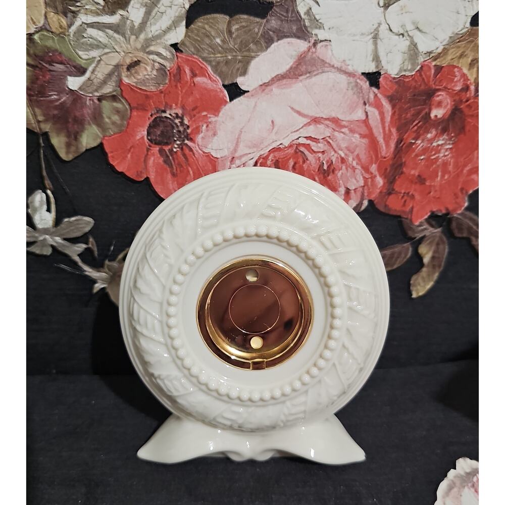 Lenox Mini Porcelain Picture Frame Coquette Cottage Made USA READ DESCRIPTION
